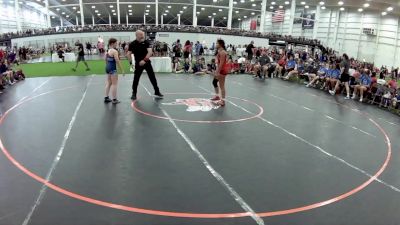 115 lbs Valeria Moreno, Arkansas Red vs Ashlyn Lewis, Texas Red