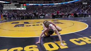 107 lbs Consi 4 - Bodhi Nickerson, North Penn-Liberty vs Branden Eisenhour, Montoursville