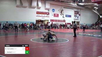 133 lbs Round Of 32 - Andre Gonzales, Ohio State - Unatt vs Lucas Seibert, West Virginia