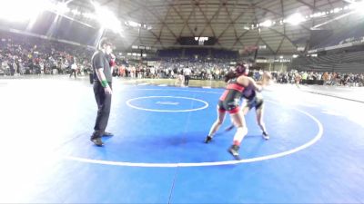 110 lbs Quarterfinal - Malia Riojas, Victory Wrestling-Central WA vs Isabelle Barajas, Royal Wrestling Club