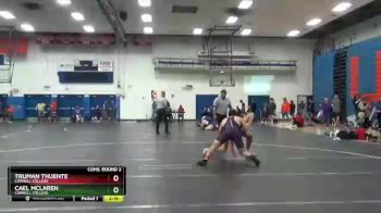 184 lbs Cons. Round 2 - Cael Mclaren, Cornell College vs Truman Thuente, Cornell College