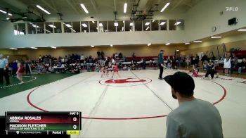 75-77 lbs Round 3 - Madison Fletcher, Steelclaw Wrestling Club vs Abbiga Rosales, Vikings