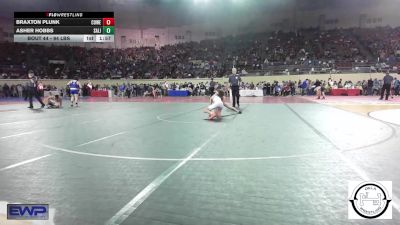 94 lbs Round Of 32 - Braxton Plunk, Coweta vs Asher Hobbs, Salina