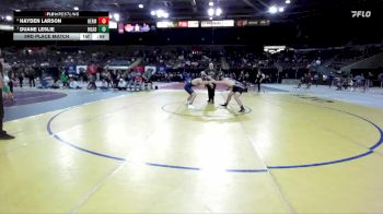 175 lbs 3rd Place Match - Duane Leslie, Mead vs Hayden Larson, Hermiston Oregon
