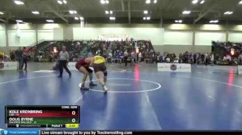 197 lbs Semis & 3rd Wb (16 Team) - Doug Byrne, Baldwin Wallace vs Kole Kreinbring, Coe