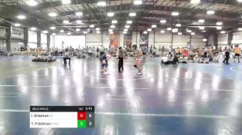 120 lbs Rr Rnd 2 - Isaac Sheehan, Combat Athletics Red vs Trey Friedman, Shore Thing Blue