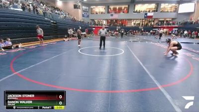 215 lbs Cons. Round 3 - Jackson Stoner, Rockwall vs Danon Walker, Airline