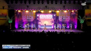 Maryland Twisters - Sirens [2026 L4 Senior - Small Day 2] 2026 ACDA Reach the Beach Grand Nationals DI/Worlds