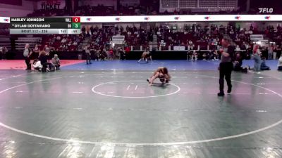 126 lbs Cons. Round 2 - Harley Johnson, Vallivue vs Dylan Dottaviano, Bishop Kelly