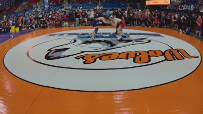 120 lbs Cons 64 #1 - Isaac Zimmerman, IL vs Reed Loeffel, TN