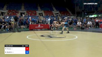 120 lbs Cons 64 #2 - Mason Buss, Oregon vs Brandon Boehm, Colorado
