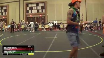 100 lbs Round 5 (6 Team) - Greyson Petit, Orchard South vs Drayton DeKay, Team Alien