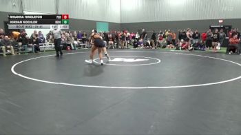 JV-41 lbs Round 3 - Jordan Koehler, Benton Community vs Rhianna Hingleton, Prairie, Cedar Rapids