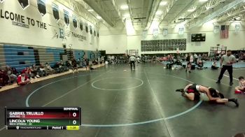 126 lbs Semis (4 Team) - Gabriel Trujillo, Rawlins vs Lincoln Young, Rock Springs
