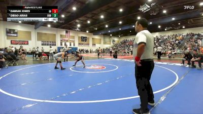 132 Boys Cons. Semi - Diego Arias, Brawley vs Damian Jones, Granite Hills