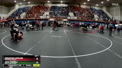 175 lbs Cons. Round 2 - Jonathan Afolabi, McDonogh School vs Jack Farrell, Boys` Latin School