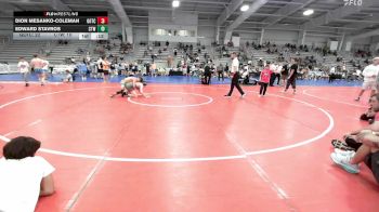 127 lbs Round Of 16 - Dion Mesanko-Coleman, Team Gotcha National vs Edward Stavros, CTWHALE