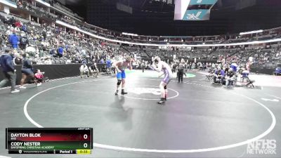 285-2A Cons. Round 1 - Cody Nester, Dayspring Christian Academy vs Dayton Blok, Rye