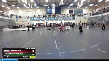 182 lbs Cons. Round 4 - Mason Rasmussen, Owyhee vs Augustine McGowan, Century