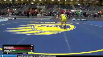 120 lbs Finals (8 Team) - Ethan Ritchie, 6A Newberg vs Klay Zuber, 6A Mountain View