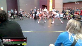 101 lbs Quarterfinals (8 Team) - Knox Kline, East Kansas Eagles vs Hawk Smith, The Missouri Maulers