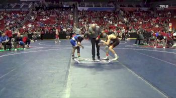 3A-120 lbs Cons. Round 4 - Chase Watkinson, Prairie, Cedar Rapids vs Tytus Steapp, Clear Creek-Amana