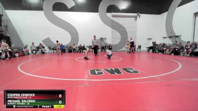 75 lbs Placement Matches (8 Team) - Brynlee Gilmore, Death Squad Wrest vs Mason Cobb, Patriots Wrestling Club