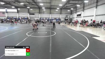 109 lbs Consi Of 8 #2 - Nathan Hernandez, Grindhouse WC vs Kash Preciado, Yuma Elite Wr Ac