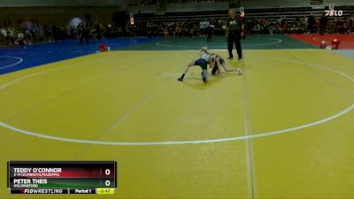 70 lbs Cons. Round 2 - Teddy O`Connor, Z-M (Zumbrota/Mazeppa) vs Peter Theis, Holdingford