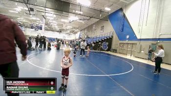 33-35 lbs Round 1 - Hux Jackson, Morgan Wrestling Club vs Ragnar Duling, Charger Wrestling Club