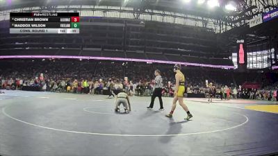 D2-126 lbs Cons. Round 1 - Maddox Wilson, Freeland vs Christian Brown, Algonac