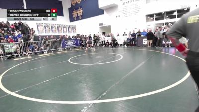 138 lbs 3rd Place Match - Oliver Benninghoff, Trabuco Hills vs Micah Wegman, Calabasas