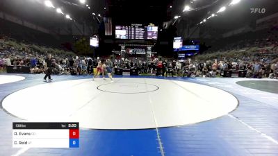 138 lbs Cons 32 #1 - Daniel Evans, Colorado vs Chanden Reid, Utah