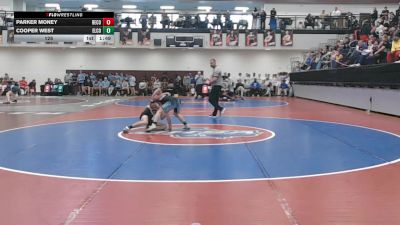 126 lbs Round 1 (16 Team) - Parker Money, Berrien County vs Cooper West, Elbert County
