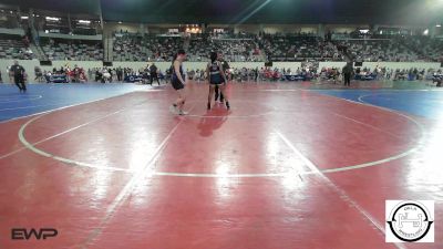 138 lbs Consi Of 8 #1 - Cha'Carla Harris, Choctaw Jh vs Kaisley Taber, Hennessey Takedown Club