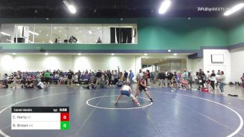 160 lbs Consolation - Clay Harty, NC vs Beau Brown, MO