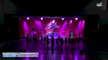 Jordan High School - Jordan HS Legacies Dance Team [2025 Varsity - Team Performance Day 1] 2025 NDA Houston Regional