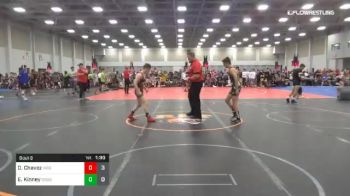 113 lbs Final - Davion Chavez, Team Vision Quest Colorado vs Evan Kinney, Doughboy Black