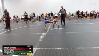 45 lbs Placement (4 Team) - Attley Stevens, Georgia United Red vs Taylor Cary, Oklahoma Elite