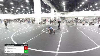 77 lbs Quarterfinal - Easton Robinson, Legends Of Gold LV vs Alex Boyd, Mat Demon WC