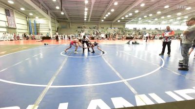 110 lbs Rr Rnd 2 - Blake Sokolowski, Mat Warriors Stars vs Justin Kirk, Ragin Raisins Niagara ES