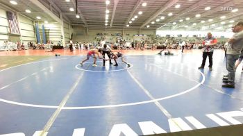 110 lbs Rr Rnd 2 - Blake Sokolowski, Mat Warriors Stars vs Justin Kirk, Ragin Raisins Niagara ES