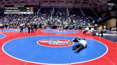 132-5A Champ. Round 1 - Clayton Hicks, Brunswick vs Bradley Smalls, Shiloh