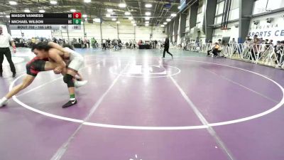 165 lbs Consi Of 16 #2 - Mason VanNess, NC vs Michael Wilson, NC