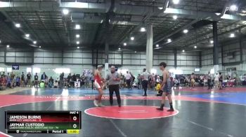 120 lbs Cons. Round 2 - Jameson Burns, River City Wrestling vs Jaymar Custodio, Landstown Eagles Wrestling Clu