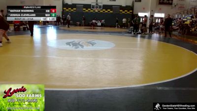 215A Round 1 - Nathan Warming, Kingsway Regional vs Joshua Cleveland, Warren Hills