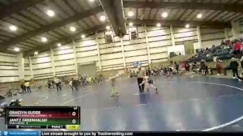 67 lbs Semis & Wb (16 Team) - Graesyn Gudde, Punisher Wrestling Company vs Jantz Greenhalgh, Utah Green