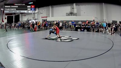 126 lbs Cons. Round 2 - Ismael Chaidez, New Wave Wrestling Club vs Tyler Phipps, Bad Karma Wrestling Club