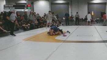 103 lbs Rr Rnd 7 - Zakk Kulas, The Barn - BHSE vs Daniel Spicer, Mat Warriors Fire - BHSE