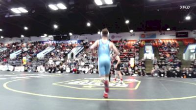 138 lbs Semifinals (8 Team) - Wyatt Lees, Detroit Catholic Central vs Tyler Russomanno, Rockford